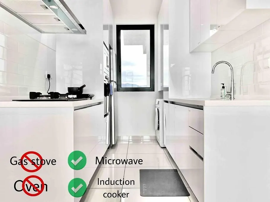 Apartment Beacon Executive Suites #Elegant #Skypool #Georgetown #4Pax #2Br 2Bath #1Queen 2Single #Quality Well Maintained #Private Superhost